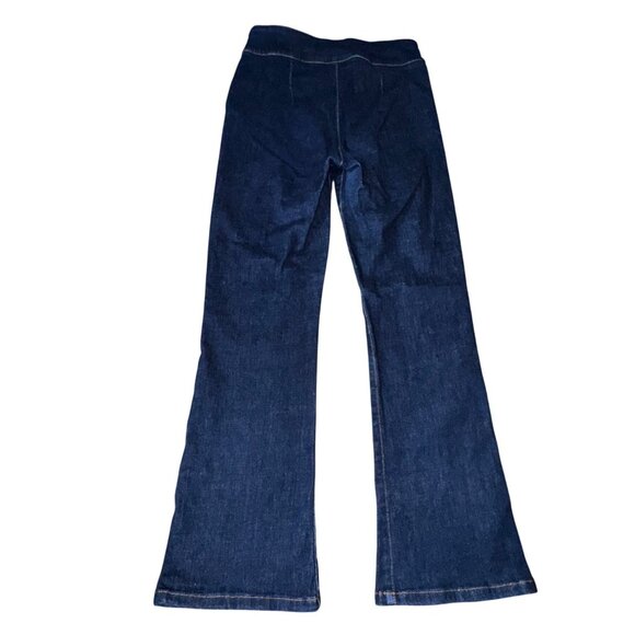 Y2K Marciano By Guess Jeans Dark Denim Mid Rise Flared Size 29 Sexy Stretch Jean - Picture 2 of 9